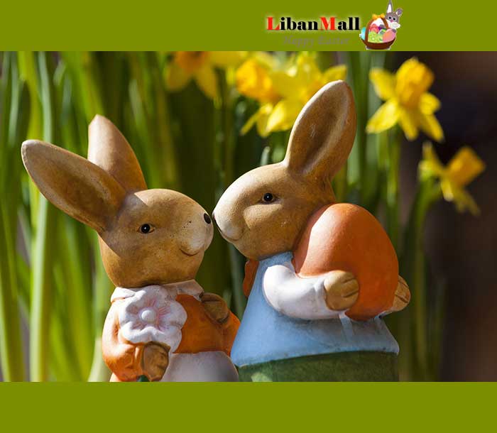 Easter greeting card, happy Easter card, free greeting cards, best wishes cards, cards from Lebanon, Easter Bunny cards, Easter eggs cards, Easter flower card, free online cards